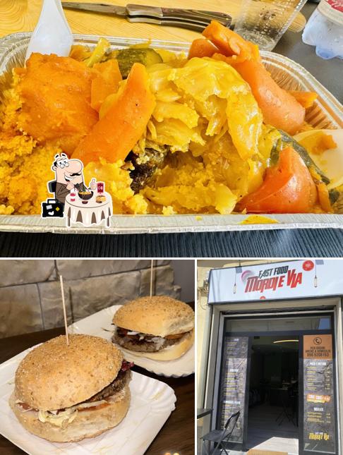 La immagine di cibo e interni da Mordi e Via