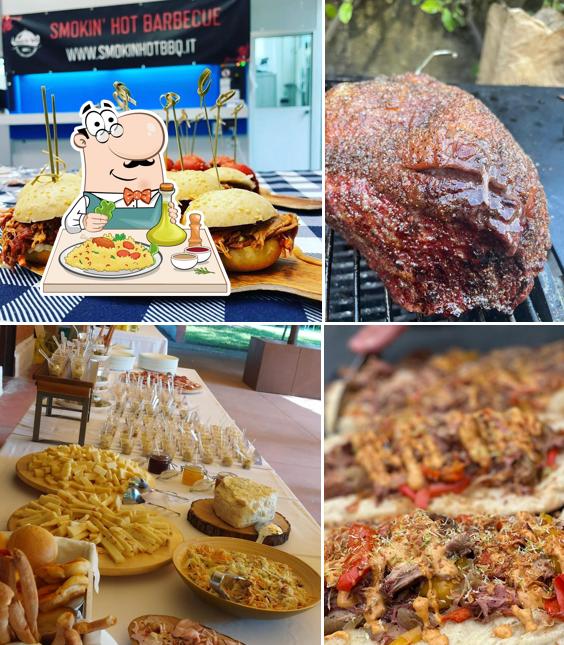 Panino con maiale stirato al SMOKIN' HOT BARBECUE - SMOKEHOUSE