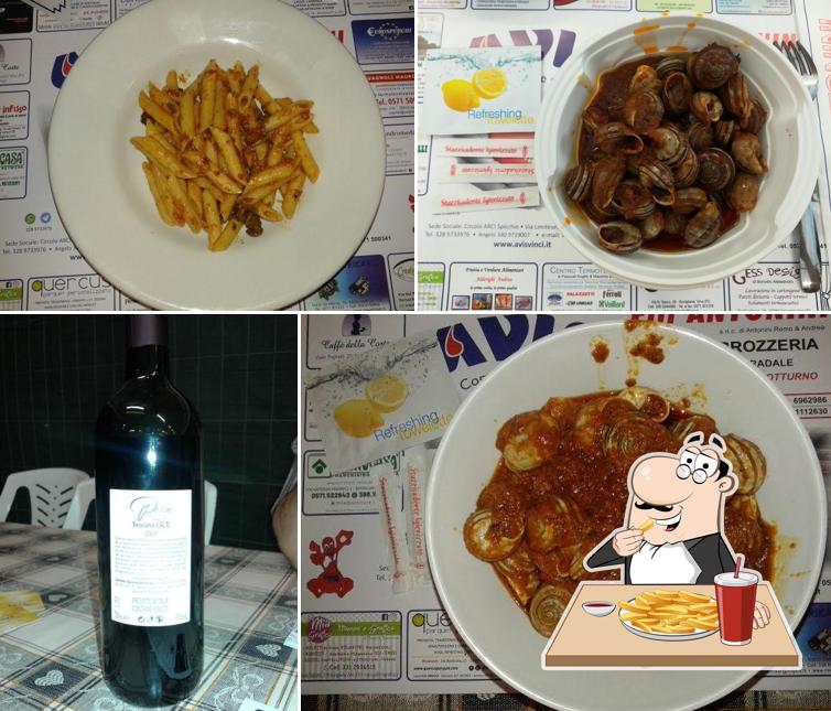 Patatine fritte al Sagra della Chiocciola di Spicchio