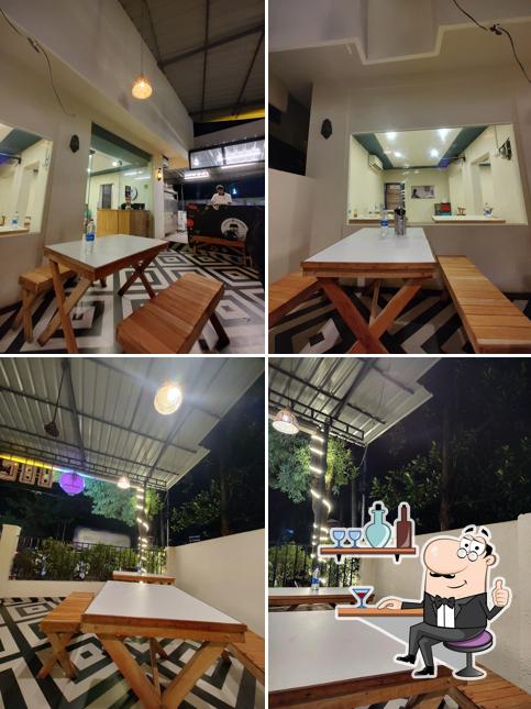 The interior of UBC restaurant