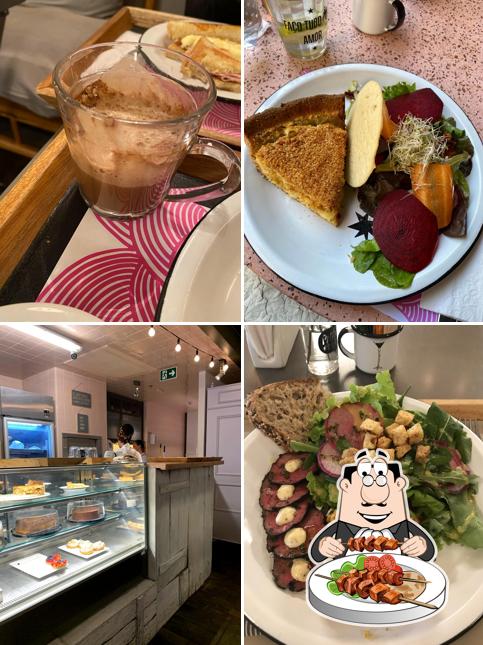 Comida em Padoca do Maní