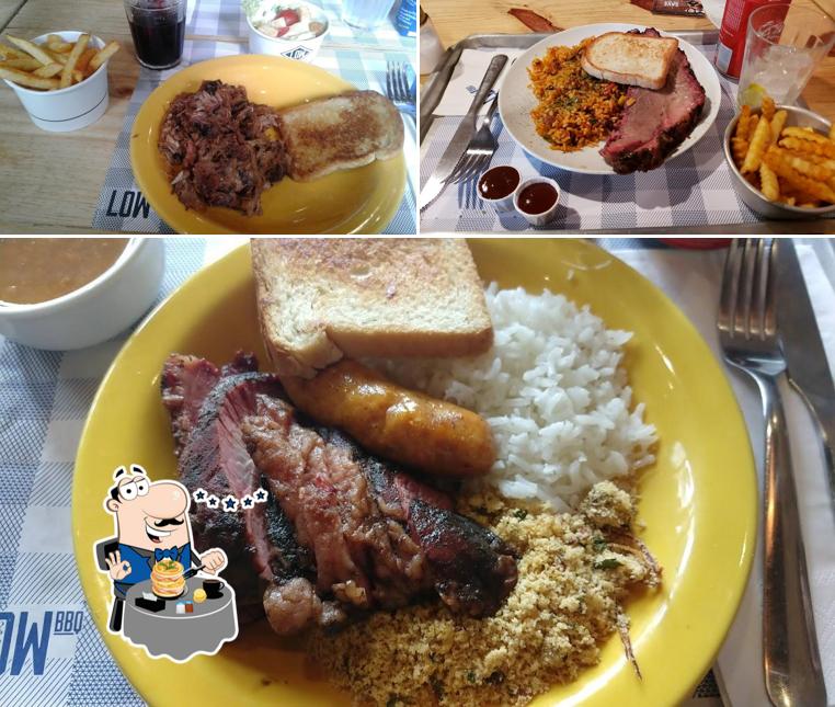 Platos en Low BBQ - Churrasco Americano