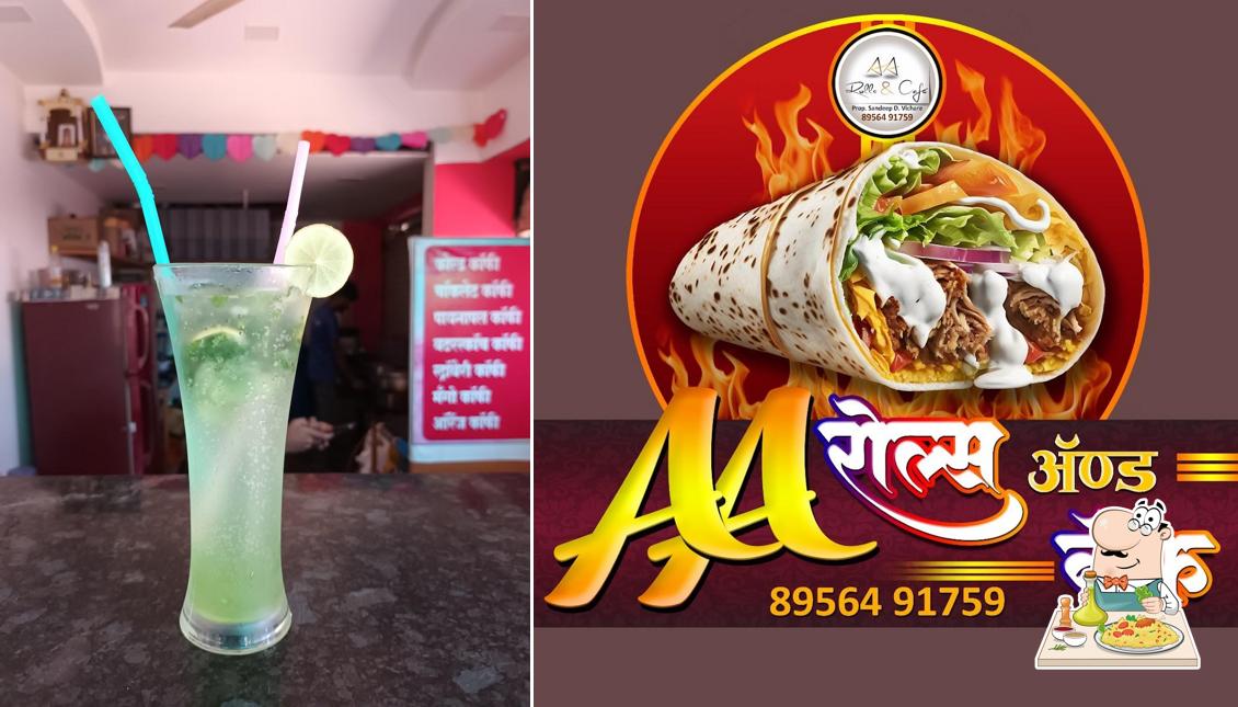 Food at AA ROLLS AND CAFE