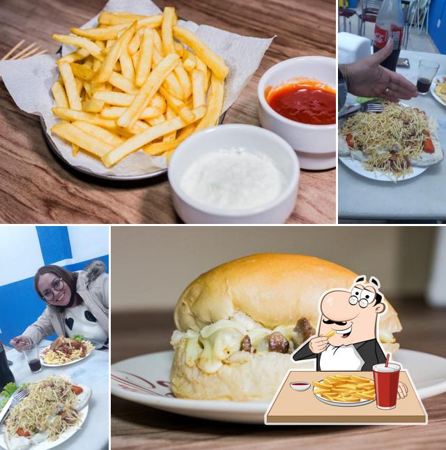 Batata frita em Ed Lanches
