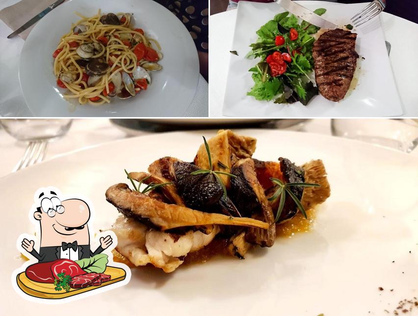 Prova i piatti di carne a Papillon Ristorante Pizzeria