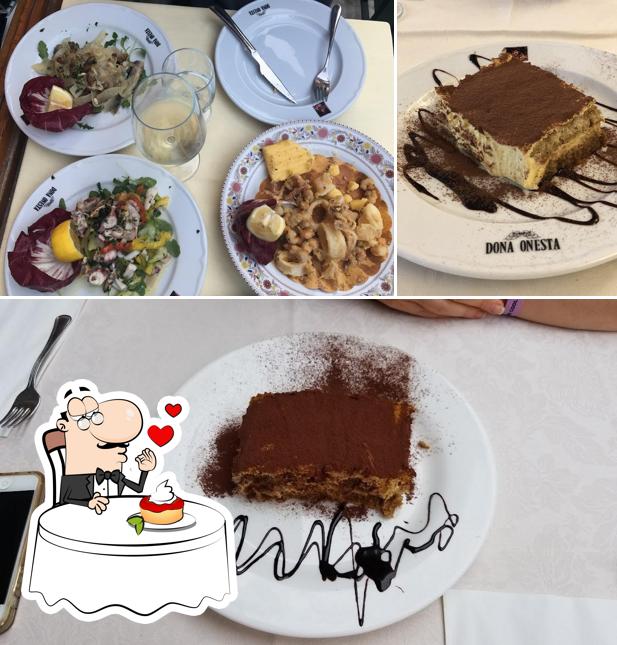 DONA ONESTA offre un'ampia gamma di dolci