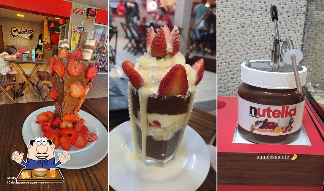 Sorvete em Cia do chocolate Eldorado/Celina Park