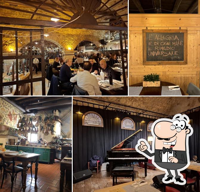 Siediti a un tavolo di Le Cantine De L'arena Ristorante Pizzeria