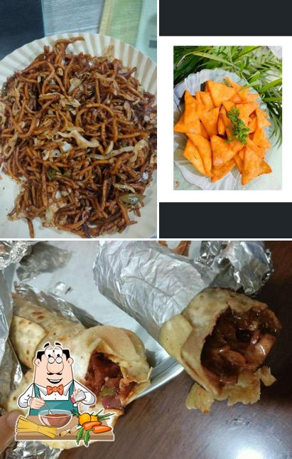 Spaghetti bolognese at Calcutta Rolls And Chinese Center