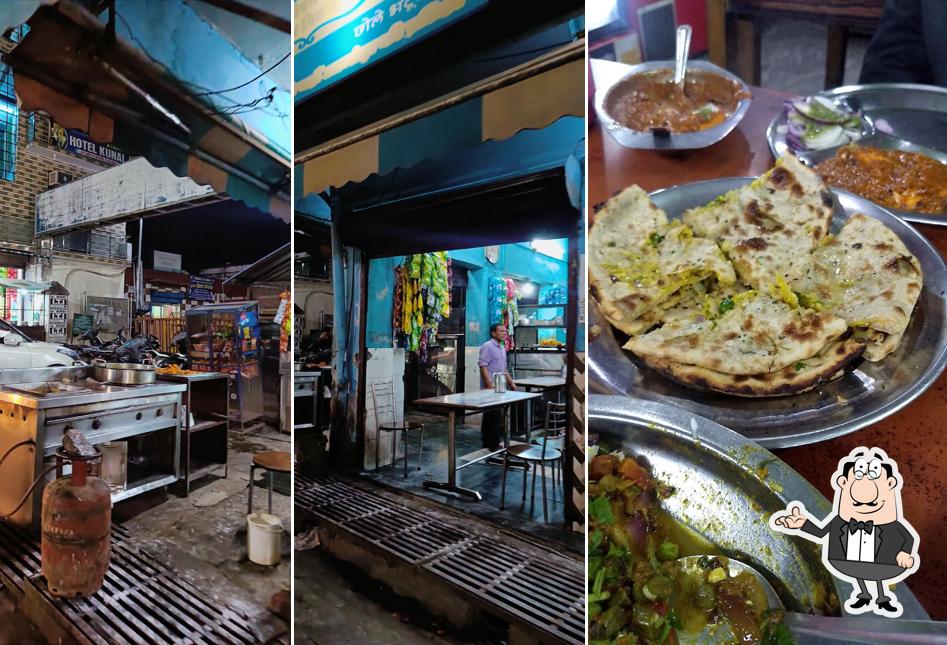 The interior of Pandey restaurant