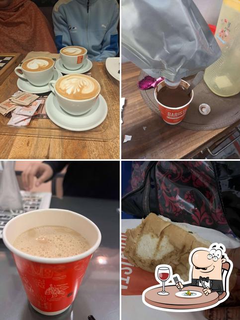 Food at Barista