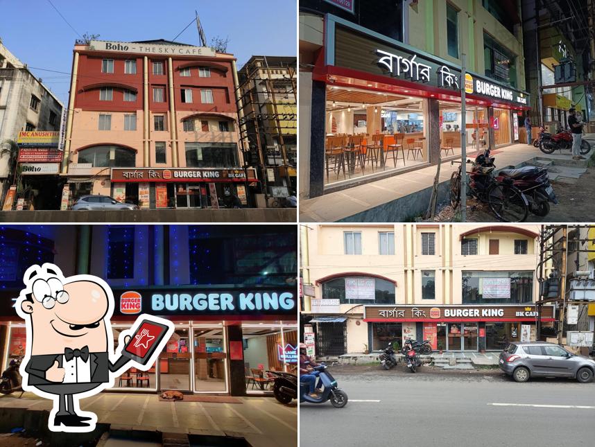 The exterior of Burger King
