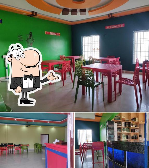 The interior of Boicom hotel & restaurant