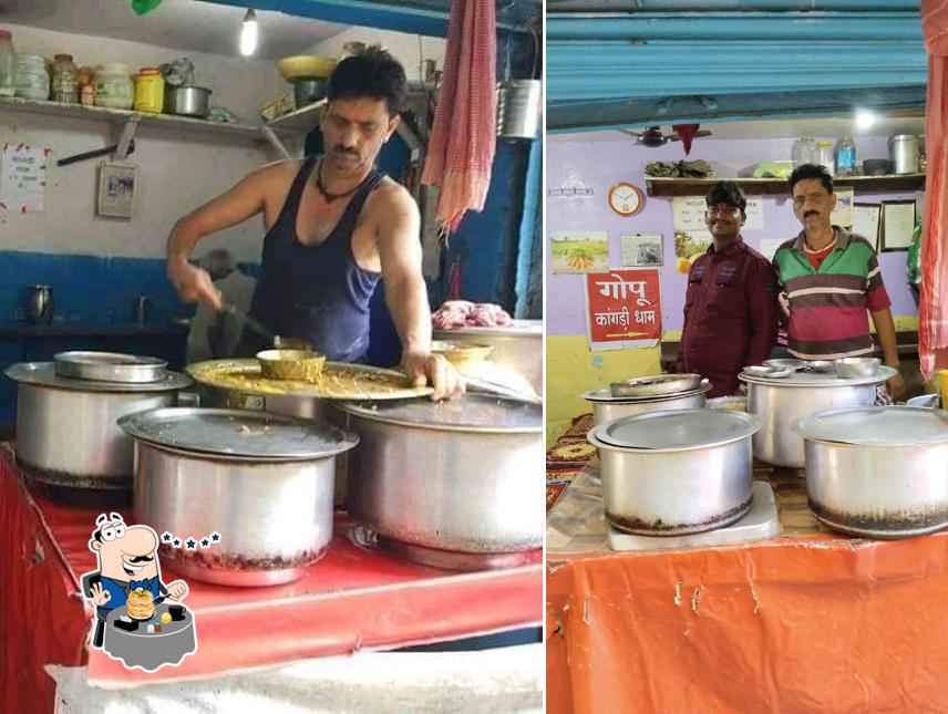 Food at Gopu Kangra Dham Bata Gully