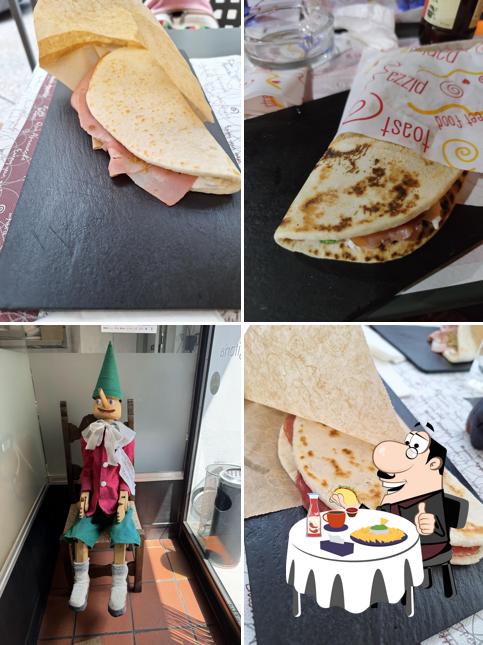 Piatto di formaggi al Piadineria artigianale AL59
