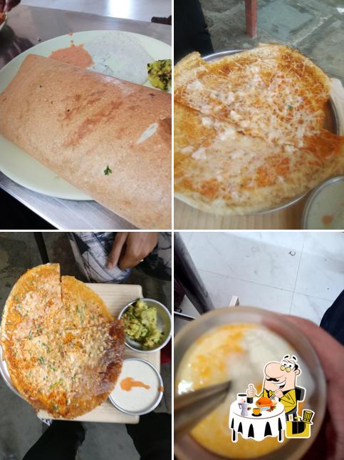 Masala dosa at Shidore Idli Gruha