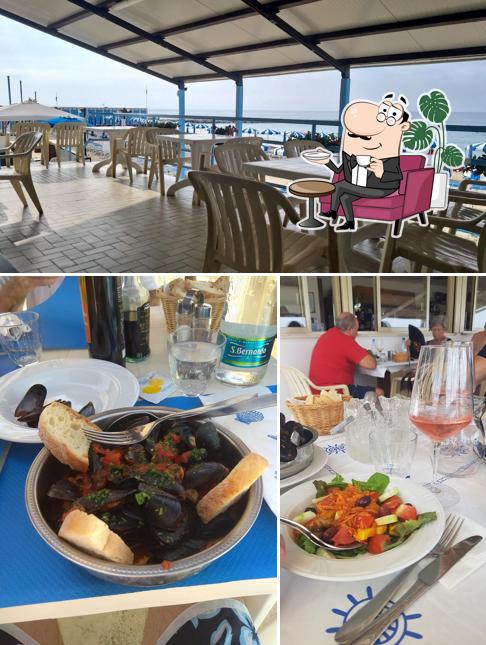 Gli interni di Bagni La Bussola