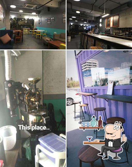 The interior of Soul Brew Coffee