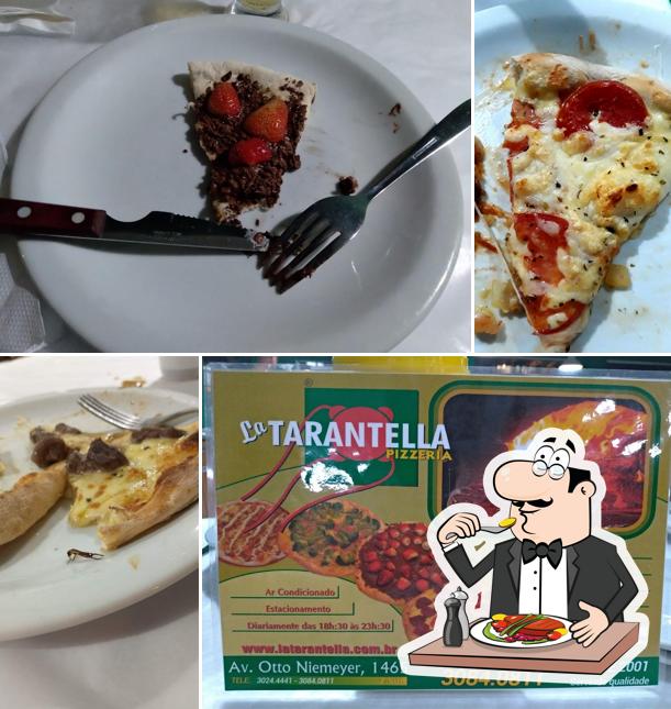 Platos en La Tarantella
