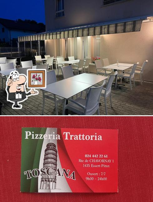 Dai un'occhiata agli interni di Restaurant & Pizzeria Toscana