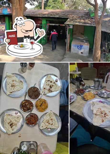 The restaurant's food and exterior