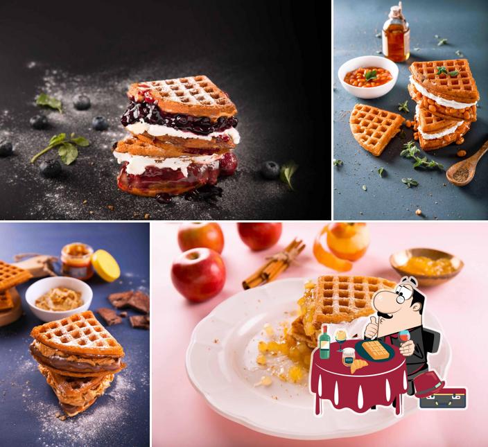 Waffles at The Belgian Waffle Co