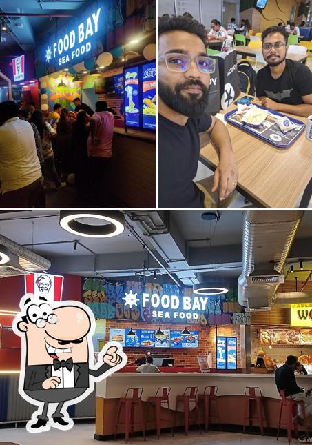 The interior of Food Bay