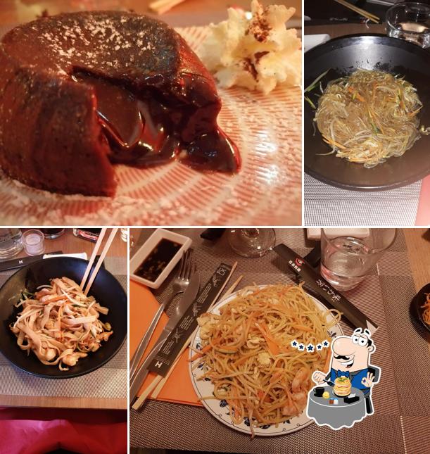 Platti al Ristorante Long Jin di Yu Nana