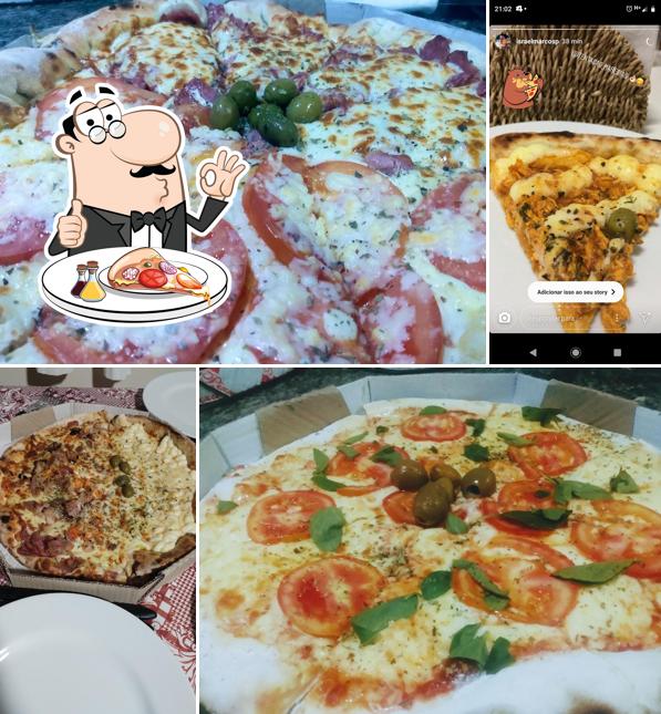 No Pizzaria tentação, você pode conseguir pizza