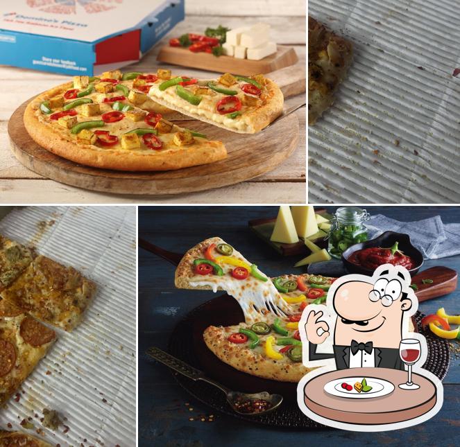 Food at Domino's Pizza