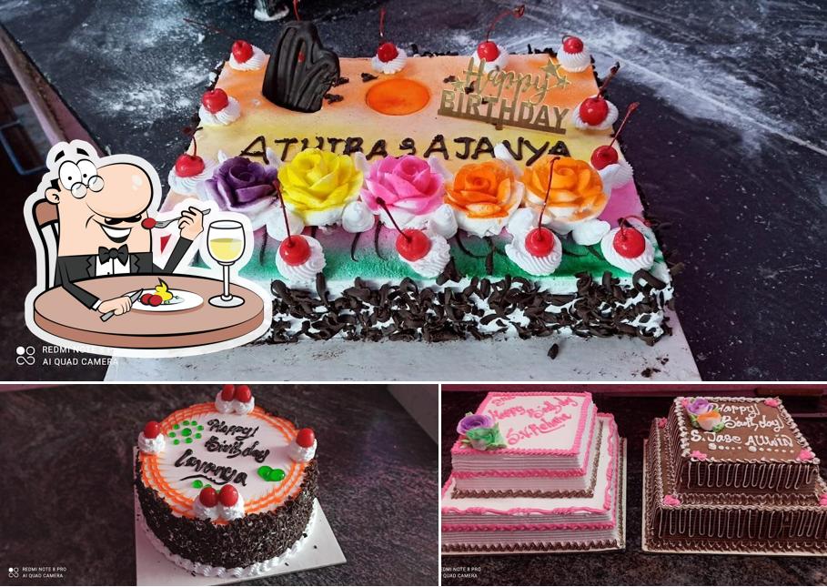Food at Naveen Bakery