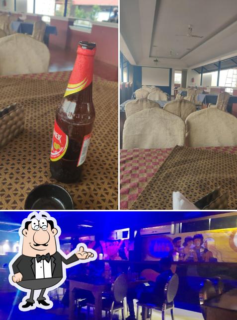 Among different things one can find interior and food at The Townsend Executive Lounge Bar