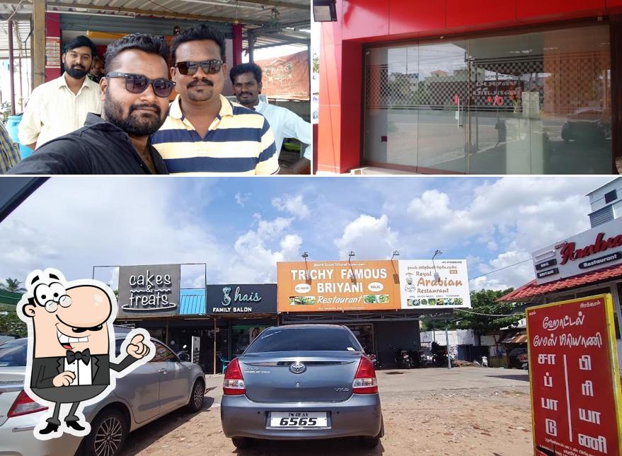 The exterior of Hotel Famous Biryani