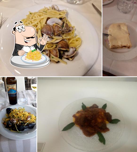 Spaghetti alla carbonara al La stanza del gusto