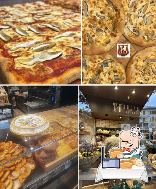 Pane all'aglio al TD Bread Focacceria