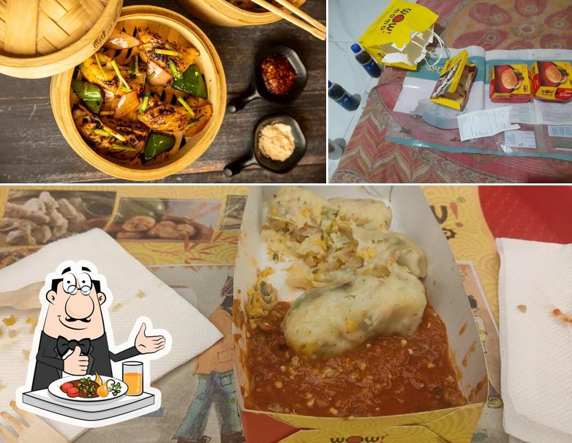 Food at Wow! Momo