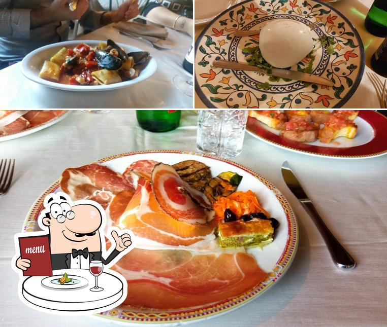 Platti al Ristorante degli Ulivi