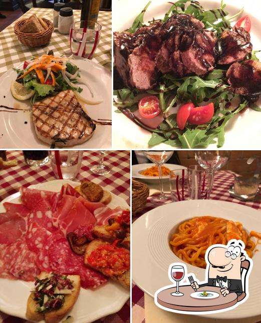 Cibo al Ristorante Alle Bandierine