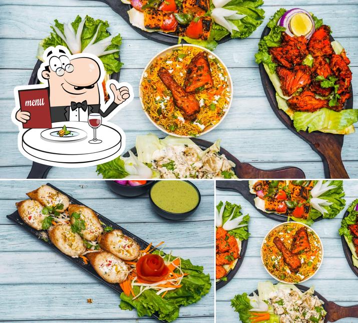 Food at Hotel Raj Mahal