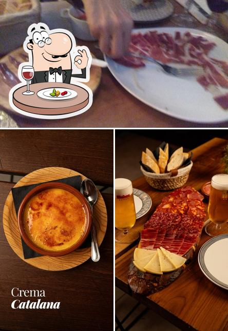 Creme brulee al La Casa Iberica - Viale Premuda 1