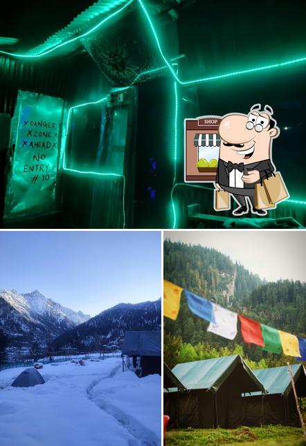 Check out how Parvati adventure camp looks outside
