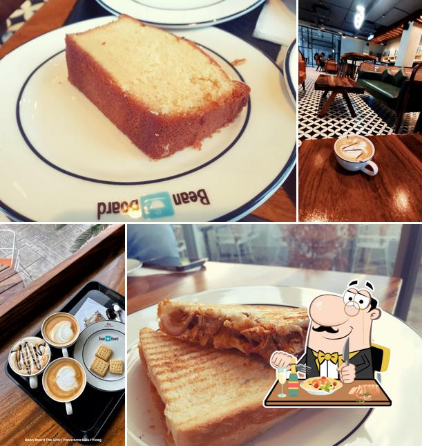 Food at Bean Board The Glitz