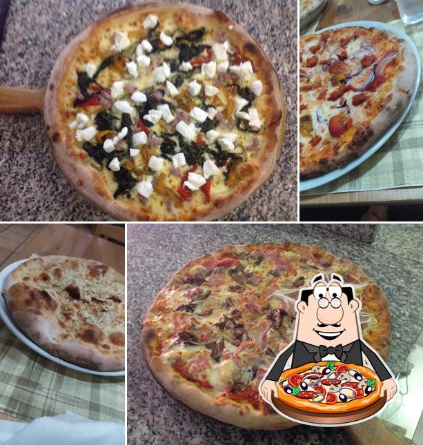 A Il rifugio, puoi ordinare una bella pizza