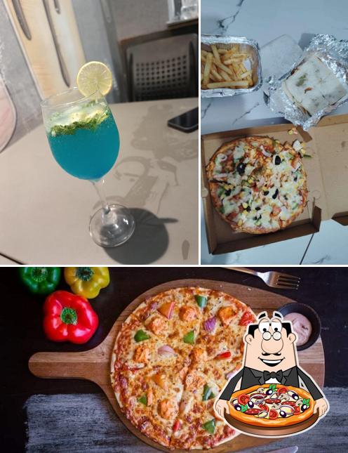 Order pizza at Kuldevi Food Zone