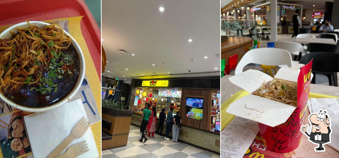 The interior of Wow! Momo
