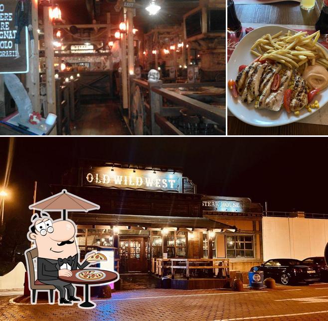 La esterno e bevanda del ristorante