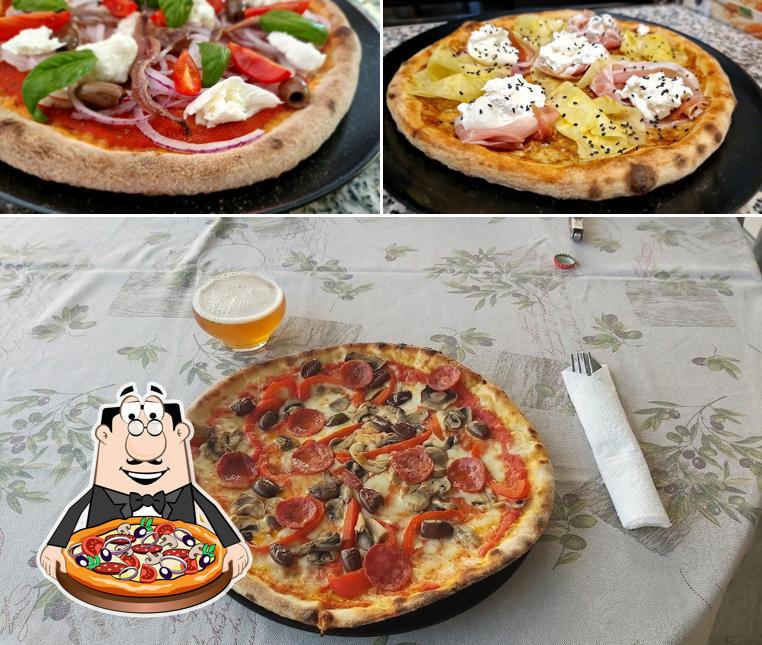 Prenditi tra le molte varianti di pizza