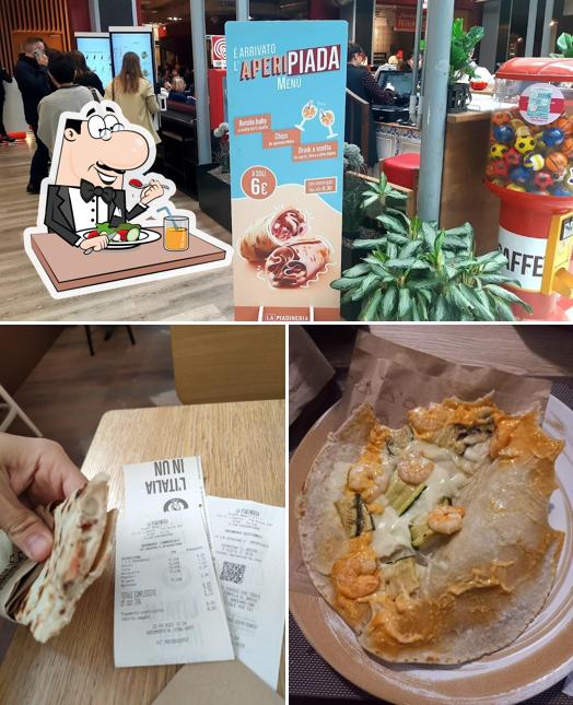 Platti al La Piadineria