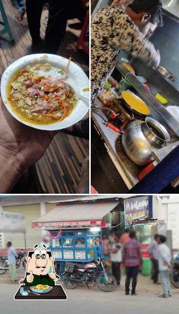 Among various things one can find food and exterior at Sri Laxmi Venkateswara Chat Bandar