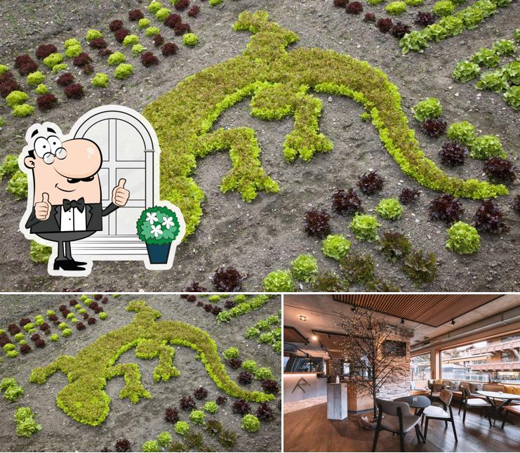 La foto di esterno e interni da Ristorante & Pizzeria da Rasso, Saas-Fee